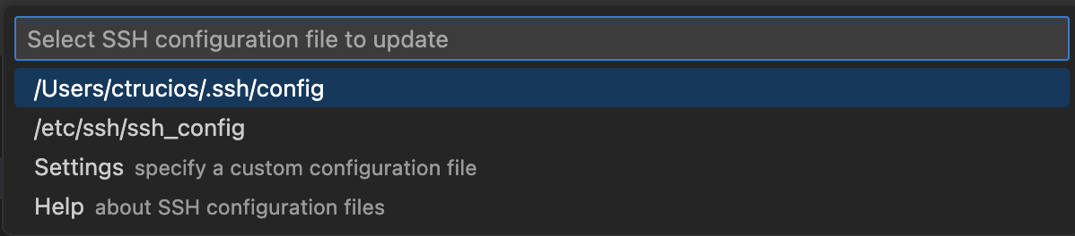 Salvar configuração